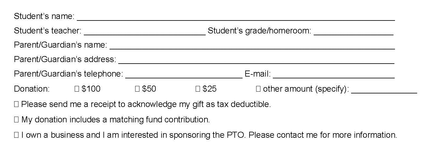 donation pledge